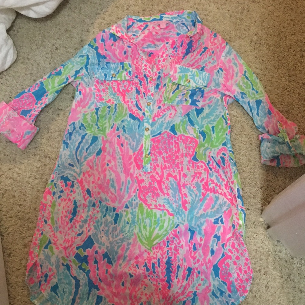 Colorful Lilly Pulitzer shirt